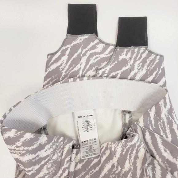 NWT MSRP $595 Bogner Elaine Zebra Print Ski Stirrup Snowboard Pants Women's 10L - Picture 10 of 13